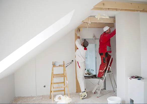 Innenausbau im Dachgeschoss