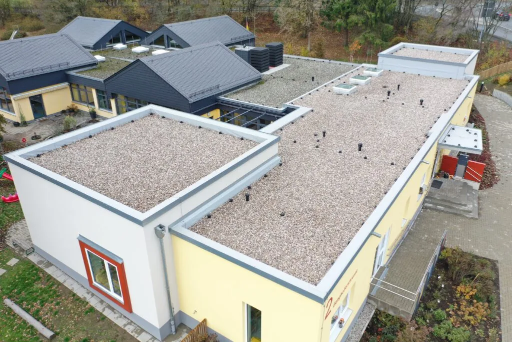 Dach aus der Luft